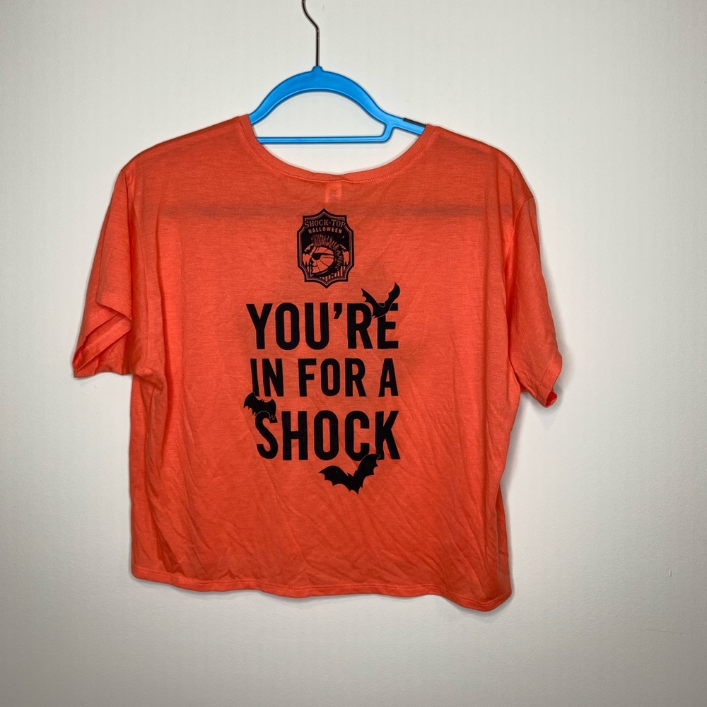 Shock Top Pumpkin Women’s Crop Top - Small